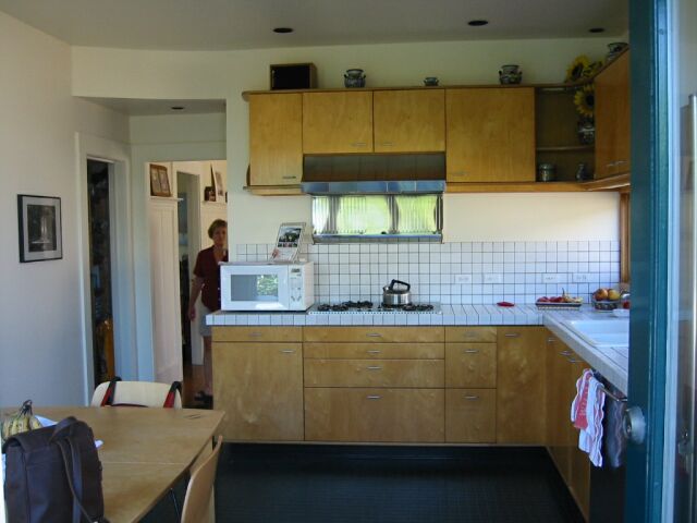 View of the kitchen from the other side.